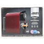 Bialetti Gioia, Macchina da Caffè Espresso per Capsule in Alluminio sistema Bialetti il Caffè d'Italia, Supercompatta, Rosso