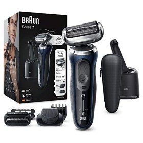 Braun Series 7 70-B7850cc Rasoio Elettrico Barba Senza Fili Testina Totalmente Flessibile, Stazione SmartCare, Con 2 Accessori, 