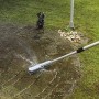 Werkzeyt 9865510 - Scopa per Lavaggio con Manico telescopico Fino a 160 cm, Pressione di Esercizio: 6 Bar, Adatta per Sistema a 