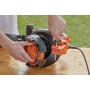 BLACK+DECKER BEBLV300-QS Soffiatore, Aspiratore, Tritturatore, velocità di Soffiaggio Fino a 418 Km/h, con Zaino Raccogli Fogli