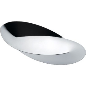 Alessi ABI05 Octave Cestino per Pane e Grissini, Acciaio Inossidabile 18/10, Lucido