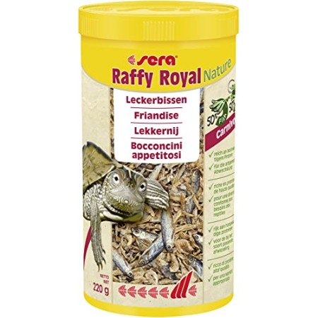 Sera Raffy Royal Mangime per Tartarughe & Rettili Leccornia Confezione da 1000 Ml
