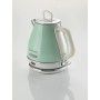 Ariete 2868 Vintage 1L Bollitore Elettrico di Design in Acciaio Inox per Infusi, Tè e Tisane, Sistema Autospegnimento, Impugnat