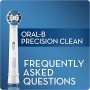 Oral-B Advance Power Spazzolino da Denti, Elettrico, Blu/Bianco, modalità sbiancamento