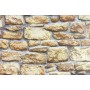 Fablon FAB10226 - Rotolo di pellicola adesiva per rivestimenti, effetto muro di pietra, 45 cm x 2 m