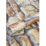 Fablon FAB10226 - Rotolo di pellicola adesiva per rivestimenti, effetto muro di pietra, 45 cm x 2 m