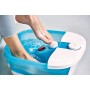 Pediluvio Idromassaggio Promed Fb-100 con Idromassaggio e Massaggio Vibrante, Campo Infrarossi Incl. 3 Testine per Pedicure, Cur