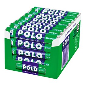 Nestlé Polo Caramelle alla Menta, Confezione da 32 Tubi da 34 g