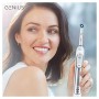 Oral-B Genius 8500 Design Edition Spazzolino Elettrico Ricaricabile, 1 Spazzolino Premium Argento Connesso, 5 Modalità di Spazz