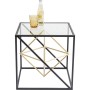 Kare Design Tavolino, Nero, 45 x 45 x 45 cm