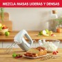 Moulinex HM450 PrepMix, Sbattitore Elettrico, Potenza di 450 W, 5 Velocità Regolabili e un Pulsante Turbo, 2 Lame in Acciaio In
