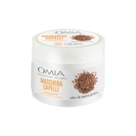 Omia Maschera per Capelli Eco Bio con Olio di Semi di Lino, 250ml