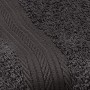 Amazon Basics AB Fade Resitant, 100% Cotone, Nero, 2 Corpo & 4 Mani