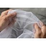 Schellenberg 50324 Zanzariera finestra 150 x 300 cm, zanzariere per grandi finestre, montaggio facile senza forare, accorciabile