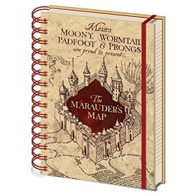 A5 Notebook Harry Potter (the Marauders Map)