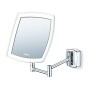 Beurer BS 89 Specchio Cosmetico Illuminato da Parete con Ingrandimento 5x