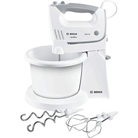 Bosch MFQ36460 Sbattitor + Ciotola, 450 W, 0.5 l, 50 Decibel, Plastico, Bianco