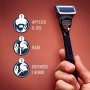 King C. Gillette Lamette per Rasoio per il Collo da Uomo + 3 Lamette di Ricambio Ottime per Ridurre le Irritazioni