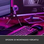 Logitech StreamCam per Streaming Live e Creazione di Contenuti, Video verticale in Full HD 1080p a 60 fps, Opzioni di montaggio 