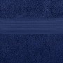 AmazonBasics - Set da 2 Asciugamani da Bagno e 2 Asciugamani Resistenti allo Scoloramento, Colore Blu Reale, 100% Cotone, 500g /