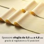 Marcato AT-180-CLS Macchina per Pasta Manuale Atlas 180 Classic, Acciaio Cromato, Argento