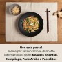 Marcato AT-180-CLS Macchina per Pasta Manuale Atlas 180 Classic, Acciaio Cromato, Argento