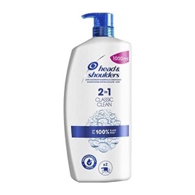 Head & Shoulders Classic Clean 2in1 Antiforfora Shampoo E Balsamo Per Capelli, 1000 ml