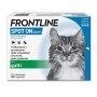 Frontline | Spot On Gatti | Protezione da zecche, pulci e pidocchi | 4 Pipette da 0.5 ml