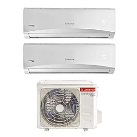 Ariston Prios 9+12 Climatizzatore Fisso Dual Split WI-FI Ready [Classe di efficienza energetica A++]