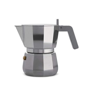 Alessi DC06/3 Caffettiera Espresso, Alluminio