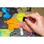 Mappa del mondo da grattare con bandiere + Mappa Europa da grattare - Mappa Viaggi Qualità Premium,poster da parete, idea regal