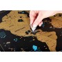 Mappa del mondo da grattare con bandiere + Mappa Europa da grattare - Mappa Viaggi Qualità Premium,poster da parete, idea regal