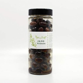 Voglia Di Puglia Olive Peranzana Marinate Condite Denocciolate Vaso Ergo 330 grammi 12 Vasi