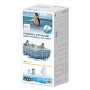 Intex-28314 Prisma Metal Frame Piscina con Pompa Filtro e Scaletta, Colore Blu, 300x175x80 cm, 28314