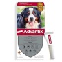 advantix Spot on Cani antiparassitario Cane 4 tubetti 6,0ml, Multicolore, Unica