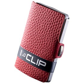 I-CLIP ® Portafoglio Pure Rosso (Disponibile In 5 Versioni)