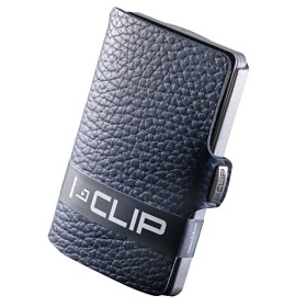 I-CLIP ® Portafoglio Pure Blu notte (Disponibile In 5 Versioni)
