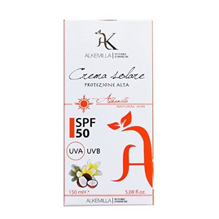 Crema Solare Alta Protezione SPF 50 150ml - Alkemilla
