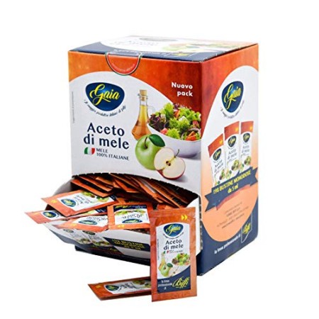 Gaia - Aceto Di Mele - Bustine Monodose 198 x 5 ml