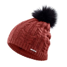 SALOMON Ivy, Beanie Berretto per Sci Nordico ed Escursionismo Unisex-Adulto, Granata (Madder Brown), Taglia Unica