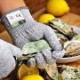 Kasimir Guanti Antitaglio Guanti da Lavoro Guanti da Giardinaggio Guanti da Cucina Resistenti al Taglio - Protezione di Livello 