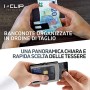 I-CLIP ® Portafoglio Pure Rosso (Disponibile In 5 Versioni)