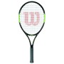 Wilson Blade Team, Racchetta da Tennis Unisex-Bambini, Nero/Verde, 23 Pollici