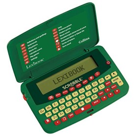 Lexibook- Dizionario elettronico Deluxe Scarabeo, Colore Bianco, Taglia Unica, SCF-328AEN