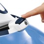 Bosch TDS8060 Serie 8 Ferro da stiro, 2.400 W, 7,2 bar, con 520 g di super vapore, funzione iTemp e ECO, Blu/Bianco