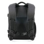 Duragadget - Zaino impermeabile nero con interno e parapioggia, compatibile con Liberty Imports Doctor Nurse Blue Medical Kit Pl