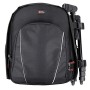 Duragadget - Zaino impermeabile nero con interno e parapioggia, compatibile con Liberty Imports Doctor Nurse Blue Medical Kit Pl