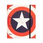 Grupo Erik CARP1636 Raccoglitore ad anelli  Marvel Captain America Shield