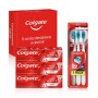 Colgate Kit Sbiancante con 3 Dentifrici Colgate Max White Luminous Sbiancante 75 ml e lo Spazzolino Colgate 360 Max White One