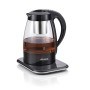 Ariete 2867 Tea Maker - Macchina automatica in vetro per tè, infusi e tisane, 1,2 litri, filtro in acciaio inox, display digit
